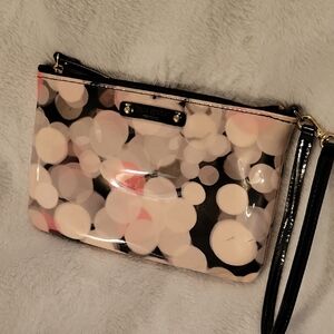 Kate Spade Black and Pink Wristlet